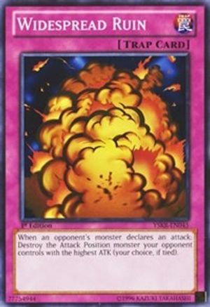 Widespread Ruin (YSKR-EN045) - Starter Deck: Kaiba Reloaded Unlimited Starter Deck: Kaiba Reloaded Yugioh Single  Squirtle Squad Card Shop.
