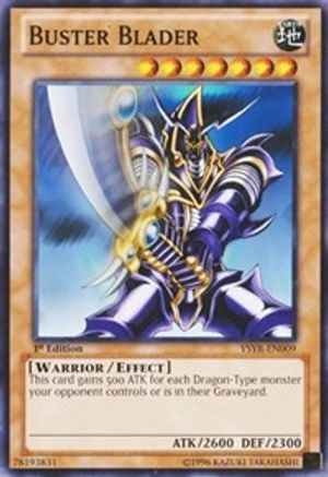 Buster Blader (YSYR-EN009) - Starter Deck: Yugi Reloaded 1st Edition Starter Deck: Yugi Reloaded Yugioh Single  Squirtle Squad Card Shop.