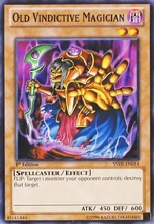 Old Vindictive Magician (YSYR-EN014) - Starter Deck: Yugi Reloaded 1st Edition Starter Deck: Yugi Reloaded Yugioh Single  Squirtle Squad Card Shop.