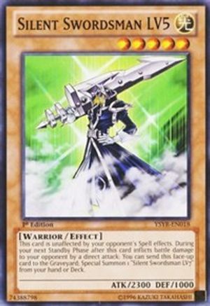 Silent Swordsman LV5 (YSYR-EN018) - Starter Deck: Yugi Reloaded Unlimited Starter Deck: Yugi Reloaded Yugioh Single  Squirtle Squad Card Shop.