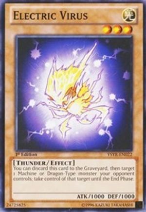 Electric Virus (YSYR-EN022) - Starter Deck: Yugi Reloaded 1st Edition Starter Deck: Yugi Reloaded Yugioh Single  Squirtle Squad Card Shop.