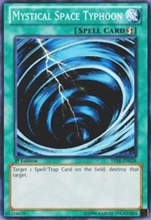 Mystical Space Typhoon (YSYR-EN028) - Starter Deck: Yugi Reloaded 1st Edition Starter Deck: Yugi Reloaded Yugioh Single  Squirtle Squad Card Shop.