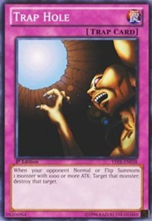 Trap Hole (YSYR-EN038) - Starter Deck: Yugi Reloaded 1st Edition Starter Deck: Yugi Reloaded Yugioh Single  Squirtle Squad Card Shop.