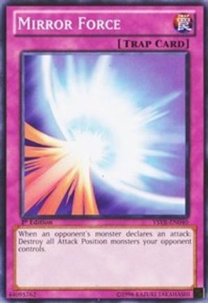 Mirror Force (YSYR-EN040) - Starter Deck: Yugi Reloaded Unlimited Starter Deck: Yugi Reloaded Yugioh Single  Squirtle Squad Card Shop.