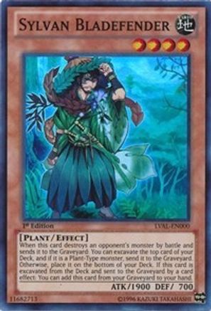 Sylvan Bladefender (LVAL-EN000) - Legacy of the Valiant Unlimited Legacy of the Valiant Yugioh Single  Squirtle Squad Card Shop.