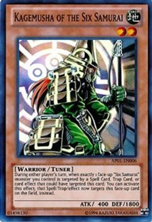 Kagemusha of the Six Samurai (AP01-EN006) - Astral Pack 1 Unlimited Astral Pack 1 Yugioh Single  Squirtle Squad Card Shop.