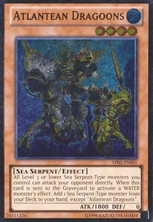 Atlantean Dragoons (UTR) (AP02-EN001) - Astral Pack 2 Unlimited Astral Pack 2 Yugioh Single  Squirtle Squad Card Shop.
