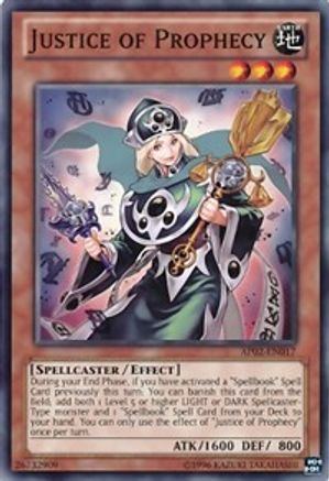 Justice of Prophecy (AP02-EN017) - Astral Pack 2 Unlimited Astral Pack 2 Yugioh Single  Squirtle Squad Card Shop.