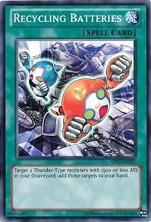 Recycling Batteries (AP02-EN021) - Astral Pack 2 Unlimited Astral Pack 2 Yugioh Single  Squirtle Squad Card Shop.