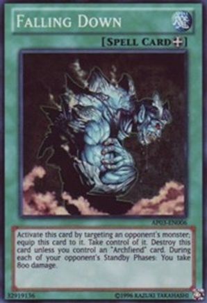 Falling Down (AP03-EN006) - Astral Pack 3 Unlimited Astral Pack 3 Yugioh Single  Squirtle Squad Card Shop.