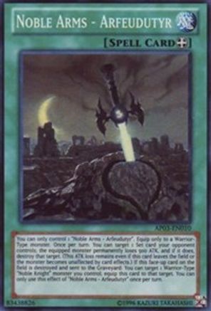 Noble Arms - Arfeudutyr (AP03-EN010) - Astral Pack 3 Unlimited Astral Pack 3 Yugioh Single  Squirtle Squad Card Shop.