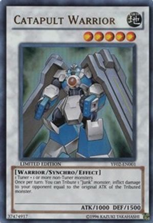 Catapult Warrior (YF02-EN001) - Yu-Gi-Oh! 5D's Manga Promotional Cards Limited Yu-Gi-Oh! 5D's Manga Promotional Cards Yugioh Single  Squirtle Squad Card Shop.