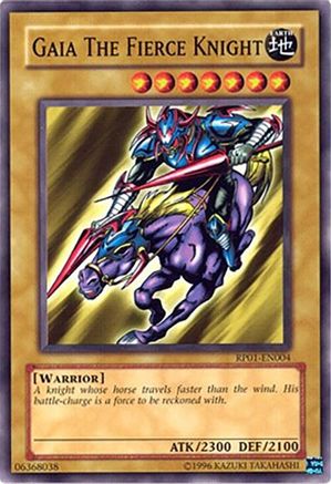 Gaia The Fierce Knight (RP01-EN004) - Retro Pack Unlimited Retro Pack Yugioh Single  Squirtle Squad Card Shop.