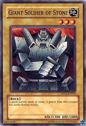 Giant Soldier of Stone (RP01-EN010) - Retro Pack Unlimited Retro Pack Yugioh Single  Squirtle Squad Card Shop.