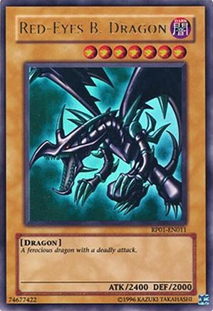 Red-Eyes B. Dragon (RP01-EN011) - Retro Pack Unlimited Retro Pack Yugioh Single  Squirtle Squad Card Shop.