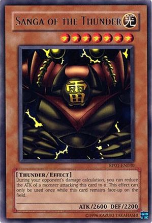 Sanga of the Thunder (RP01-EN030) - Retro Pack Unlimited Retro Pack Yugioh Single  Squirtle Squad Card Shop.