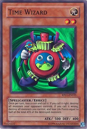 Time Wizard (RP01-EN035) - Retro Pack Unlimited Retro Pack Yugioh Single  Squirtle Squad Card Shop.