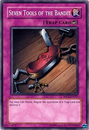 Seven Tools of the Bandit (RP01-EN047) - Retro Pack Unlimited Retro Pack Yugioh Single  Squirtle Squad Card Shop.