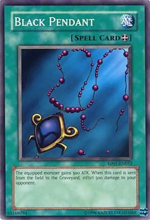 Black Pendant (RP01-EN052) - Retro Pack Unlimited Retro Pack Yugioh Single  Squirtle Squad Card Shop.