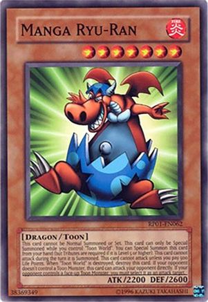 Manga Ryu-Ran (RP01-EN062) - Retro Pack Unlimited Retro Pack Yugioh Single  Squirtle Squad Card Shop.