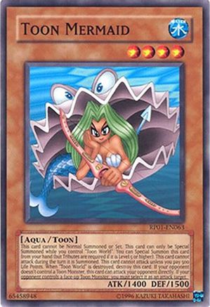 Toon Mermaid (RP01-EN063) - Retro Pack Unlimited Retro Pack Yugioh Single  Squirtle Squad Card Shop.