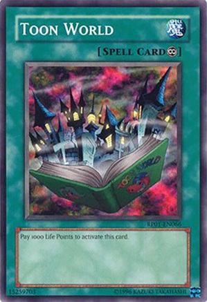 Toon World (RP01-EN066) - Retro Pack Unlimited Retro Pack Yugioh Single  Squirtle Squad Card Shop.