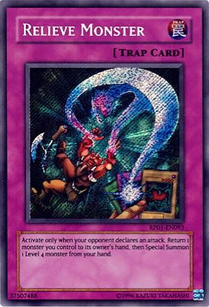 Relieve Monster (RP01-EN093) - Retro Pack Unlimited Retro Pack Yugioh Single  Squirtle Squad Card Shop.
