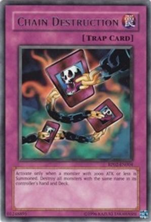 Chain Destruction (RP02-EN004) - Retro Pack 2 Unlimited Retro Pack 2 Yugioh Single  Squirtle Squad Card Shop.