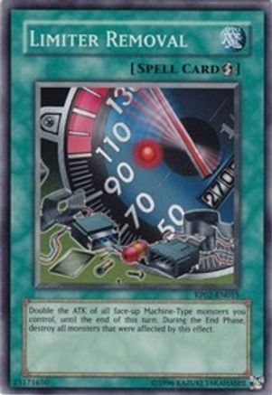 Limiter Removal (RP02-EN015) - Retro Pack 2 Unlimited Retro Pack 2 Yugioh Single  Squirtle Squad Card Shop.