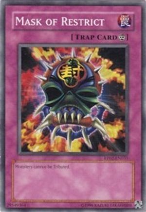 Mask of Restrict (RP02-EN031) - Retro Pack 2 Unlimited Retro Pack 2 Yugioh Single  Squirtle Squad Card Shop.