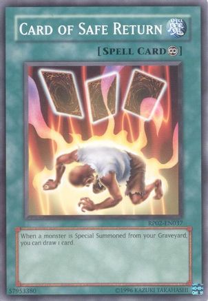 Card of Safe Return (RP02-EN037) - Retro Pack 2 Unlimited Retro Pack 2 Yugioh Single  Squirtle Squad Card Shop.