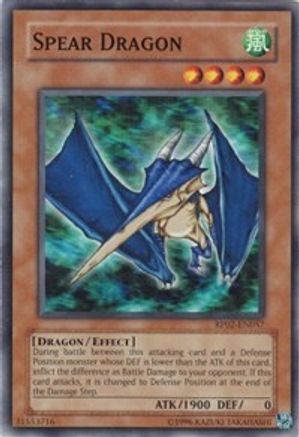 Spear Dragon (RP02-EN057) - Retro Pack 2 Unlimited Retro Pack 2 Yugioh Single  Squirtle Squad Card Shop.