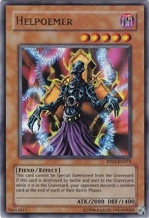 Helpoemer (RP02-EN074) - Retro Pack 2 Unlimited Retro Pack 2 Yugioh Single  Squirtle Squad Card Shop.