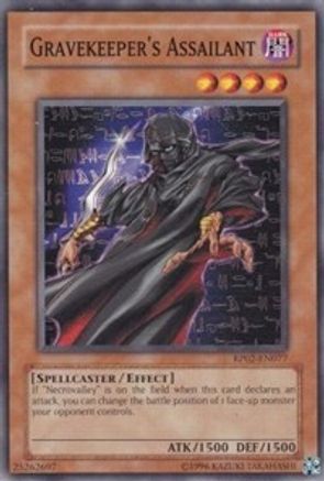 Gravekeeper's Assailant (RP02-EN077) - Retro Pack 2 Unlimited Retro Pack 2 Yugioh Single  Squirtle Squad Card Shop.