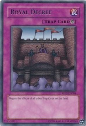 Royal Decree (RP02-EN084) - Retro Pack 2 Unlimited Retro Pack 2 Yugioh Single  Squirtle Squad Card Shop.