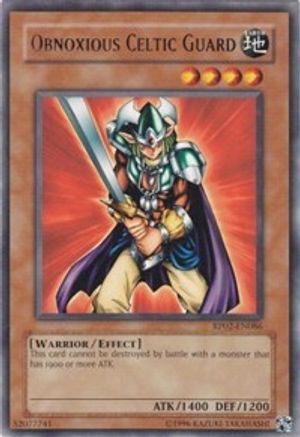 Obnoxious Celtic Guard (RP02-EN086) - Retro Pack 2 Unlimited Retro Pack 2 Yugioh Single  Squirtle Squad Card Shop.