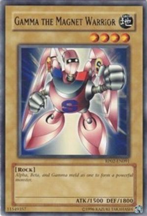 Gamma The Magnet Warrior (RP02-EN091) - Retro Pack 2 Unlimited Retro Pack 2 Yugioh Single  Squirtle Squad Card Shop.