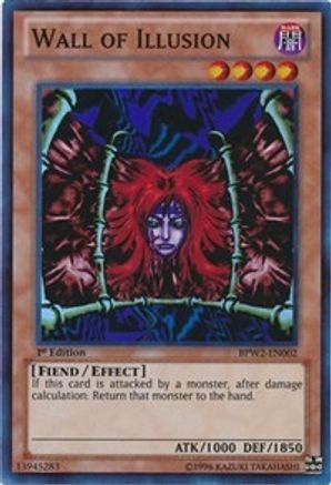 Wall of Illusion (BPW2-EN002) - Battle Pack 2: War of the Giants Round 2 1st Edition Battle Pack 2: War of the Giants Round 2 Yugioh Single  Squirtle Squad Card Shop.