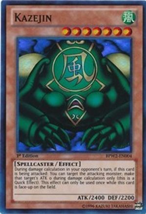 Kazejin (BPW2-EN004) - Battle Pack 2: War of the Giants Round 2 1st Edition Battle Pack 2: War of the Giants Round 2 Yugioh Single  Squirtle Squad Card Shop.