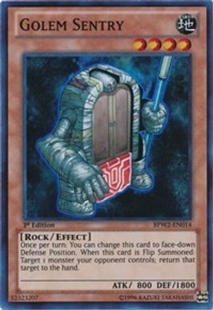 Golem Sentry (BPW2-EN014) - Battle Pack 2: War of the Giants Round 2 1st Edition Battle Pack 2: War of the Giants Round 2 Yugioh Single  Squirtle Squad Card Shop.