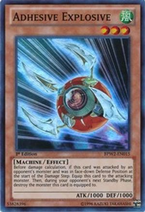 Adhesive Explosive (BPW2-EN015) - Battle Pack 2: War of the Giants Round 2 1st Edition Battle Pack 2: War of the Giants Round 2 Yugioh Single  Squirtle Squad Card Shop.