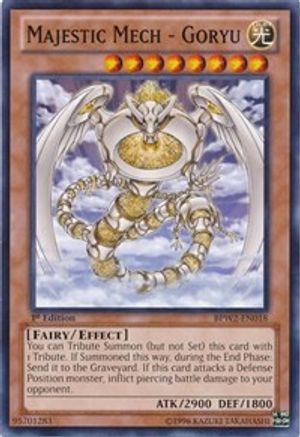Majestic Mech - Goryu (BPW2-EN018) - Battle Pack 2: War of the Giants Round 2 1st Edition Battle Pack 2: War of the Giants Round 2 Yugioh Single  Squirtle Squad Card Shop.