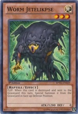 Worm Jetelikpse (BPW2-EN029) - Battle Pack 2: War of the Giants Round 2 1st Edition Battle Pack 2: War of the Giants Round 2 Yugioh Single  Squirtle Squad Card Shop.