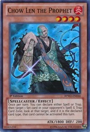 Chow Len the Prophet (BPW2-EN044) - Battle Pack 2: War of the Giants Round 2 1st Edition Battle Pack 2: War of the Giants Round 2 Yugioh Single  Squirtle Squad Card Shop.