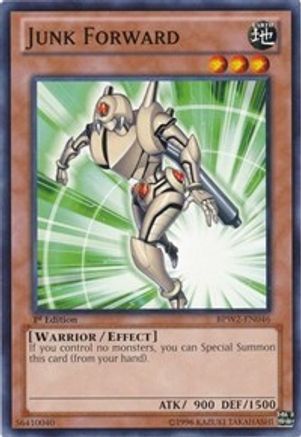 Junk Forward (BPW2-EN046) - Battle Pack 2: War of the Giants Round 2 1st Edition Battle Pack 2: War of the Giants Round 2 Yugioh Single  Squirtle Squad Card Shop.