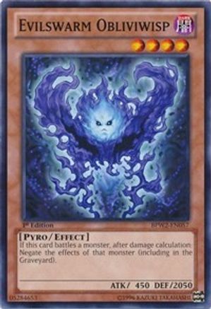 Evilswarm Obliviwisp (BPW2-EN057) - Battle Pack 2: War of the Giants Round 2 1st Edition Battle Pack 2: War of the Giants Round 2 Yugioh Single  Squirtle Squad Card Shop.
