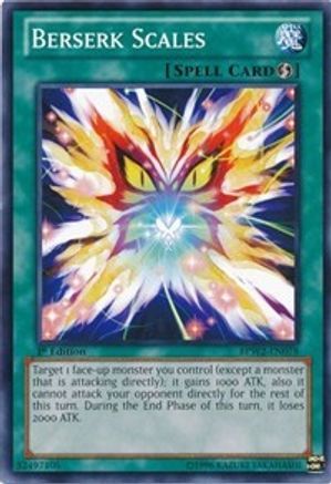 Berserk Scales (BPW2-EN078) - Battle Pack 2: War of the Giants Round 2 1st Edition Battle Pack 2: War of the Giants Round 2 Yugioh Single  Squirtle Squad Card Shop.