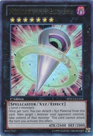 Number 11: Big Eye (BPW2-EN102) - Battle Pack 2: War of the Giants Round 2 1st Edition Battle Pack 2: War of the Giants Round 2 Yugioh Single  Squirtle Squad Card Shop.