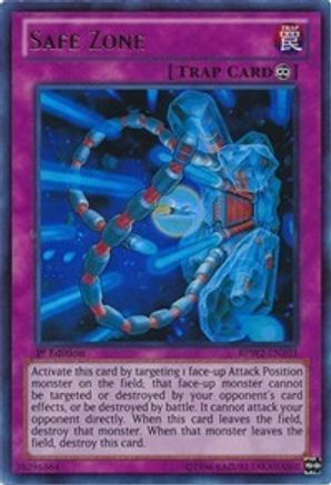 Safe Zone (BPW2-EN103) - Battle Pack 2: War of the Giants Round 2 1st Edition Battle Pack 2: War of the Giants Round 2 Yugioh Single  Squirtle Squad Card Shop.