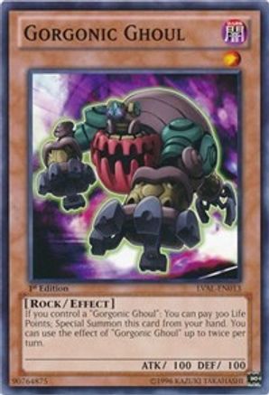 Gorgonic Ghoul (LVAL-EN013) - Legacy of the Valiant Unlimited Legacy of the Valiant Yugioh Single  Squirtle Squad Card Shop.
